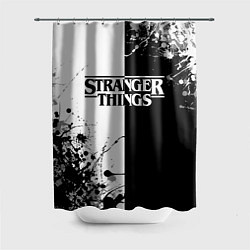 Шторка для душа Stranger Things, цвет: 3D-принт