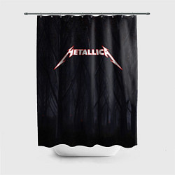 Шторка для душа Metallica, цвет: 3D-принт