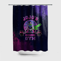Шторка для душа JoJo’s Bizarre Adventure Gym, цвет: 3D-принт