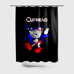 Шторка для ванной Cuphead