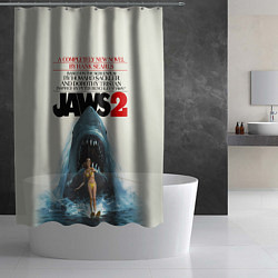 Шторка для душа Jaws 2, цвет: 3D-принт — фото 2