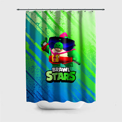 Шторка для душа Базз Buzz Brawl Stars, цвет: 3D-принт
