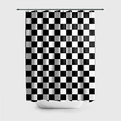 Шторка для душа Шахматист, цвет: 3D-принт