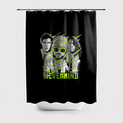 Шторка для душа Nevermind, цвет: 3D-принт