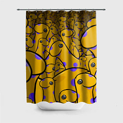 Шторка для душа Nessy, цвет: 3D-принт