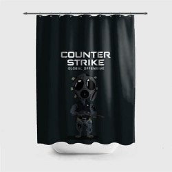 Шторка для ванной CS GO COUNTER TERRORIS Z