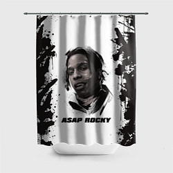 Шторка для душа АСАП ASAP ROCKY Z, цвет: 3D-принт