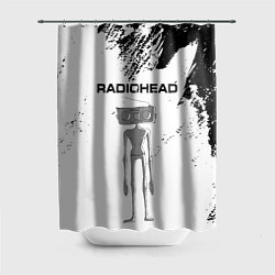 Шторка для ванной Radiohead Радиохед Z