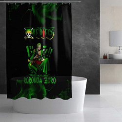 Шторка для душа Ророноа Зоро Ван-Пис, цвет: 3D-принт — фото 2