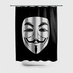 Шторка для душа Guy Fawkes, цвет: 3D-принт