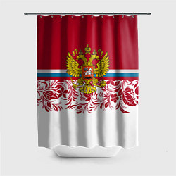 Шторка для ванной Российский герб