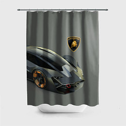 Шторка для ванной Lamborghini concept 2020