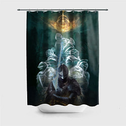 Шторка для душа Elden Ring рыцарь и предшественники серии Souls El, цвет: 3D-принт
