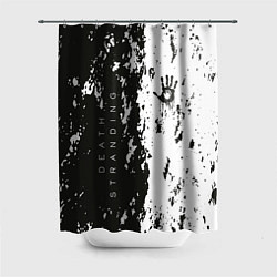 Шторка для ванной Death Stranding Black & White