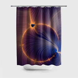 Шторка для душа Black Hole Tribute design, цвет: 3D-принт