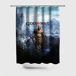 Шторка для душа Великий God of War Z, цвет: 3D-принт