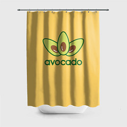 Шторка для ванной Avocado авокадо