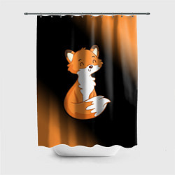 Шторка для душа FOX - Градиент, цвет: 3D-принт