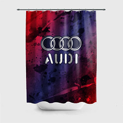 Шторка для душа AUDI Audi Краски, цвет: 3D-принт