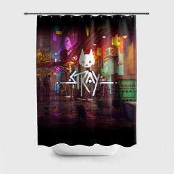 Шторка для душа Stray: Poster, цвет: 3D-принт
