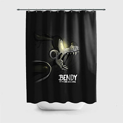 Шторка для душа Bendy And The Ink Machine Бадди Борис, цвет: 3D-принт