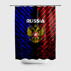 Шторка для душа Russia Герб Патриот, цвет: 3D-принт