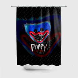 Шторка для душа Хагги Вагги Паппи Плейтайм Poppy Playtime, цвет: 3D-принт