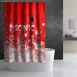 Шторка для душа SONIC EXE Арт, цвет: 3D-принт — фото 2
