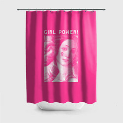 Шторка для душа Venus Girl Power, цвет: 3D-принт