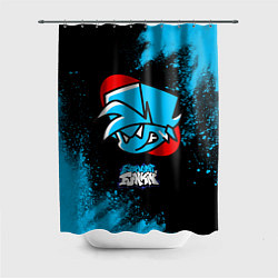 Шторка для душа ФРАЙДЕЙ НАЙТ ФАНКИН - ПАРЕНЬ - Краска, цвет: 3D-принт