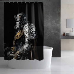 Шторка для душа Fallout: Arch Dornan, цвет: 3D-принт — фото 2