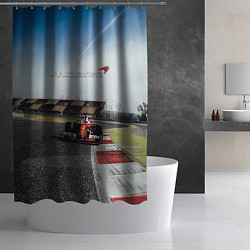 Шторка для душа McLaren F1 Racing Team, цвет: 3D-принт — фото 2