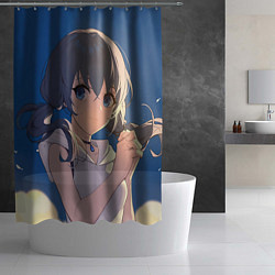 Шторка для душа Милая Хина, цвет: 3D-принт — фото 2