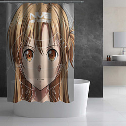 Шторка для душа Yuuki арт, цвет: 3D-принт — фото 2