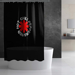 Шторка для душа Red Hot Chili Peppers Rough Logo, цвет: 3D-принт — фото 2