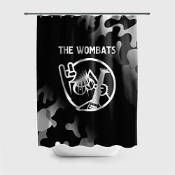 Шторка для ванной The Wombats КОТ Камуфляж