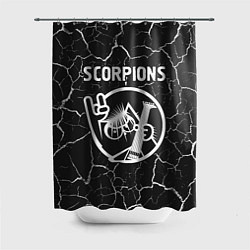 Шторка для ванной Scorpions КОТ Трещины