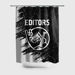 Шторка для ванной Editors КОТ Краска