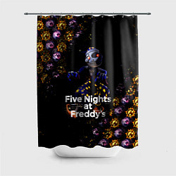 Шторка для ванной Five Nights at Freddys Луна паттерн