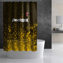 Шторка для душа ФНФ - ДЕВУШКА Краска, цвет: 3D-принт — фото 2