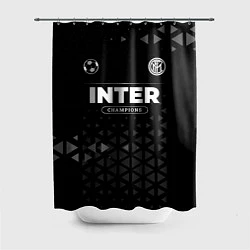 Шторка для душа Inter Форма Champions, цвет: 3D-принт