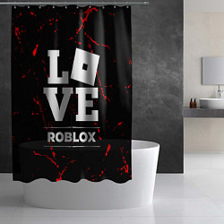 Шторка для душа Roblox Love Классика, цвет: 3D-принт — фото 2