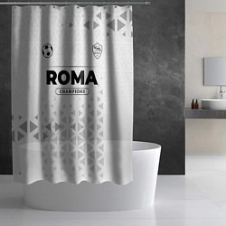 Шторка для душа Roma Champions Униформа, цвет: 3D-принт — фото 2
