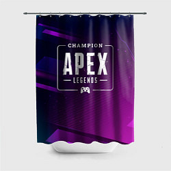 Шторка для ванной Apex Legends Gaming Champion: рамка с лого и джойс