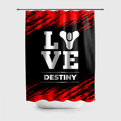 Шторка для душа Destiny Love Классика, цвет: 3D-принт