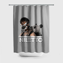 Шторка для ванной Нилетто - Криолит