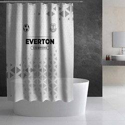 Шторка для душа Everton Champions Униформа, цвет: 3D-принт — фото 2