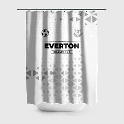 Шторка для душа Everton Champions Униформа, цвет: 3D-принт