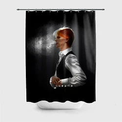 Шторка для душа David Bowie - Thin White Duke, цвет: 3D-принт