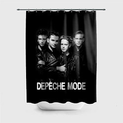 Шторка для ванной Depeche Mode - black & white portrait